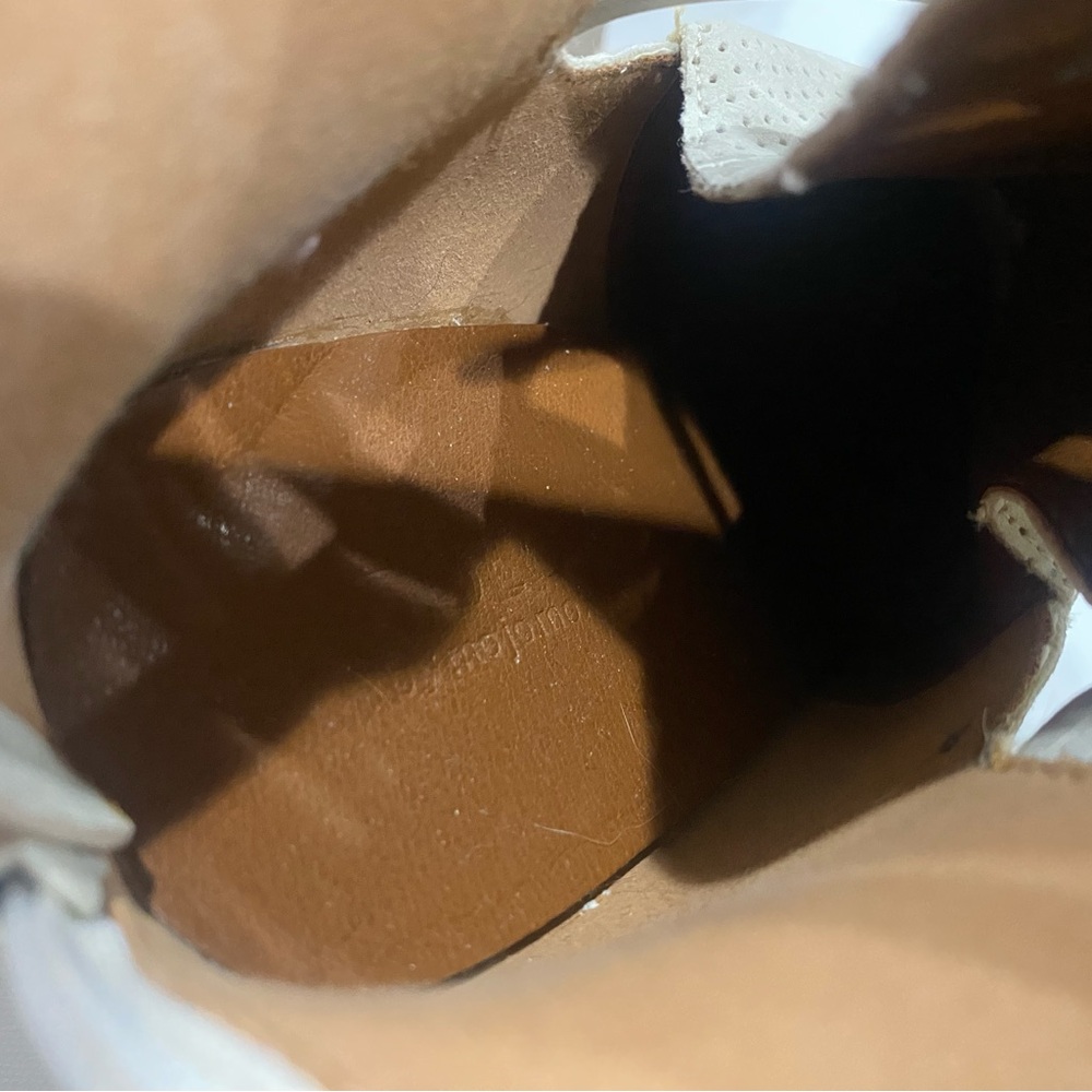 Women's Cream Ankle Boots dolce- size 9 - Picture 9 of 10